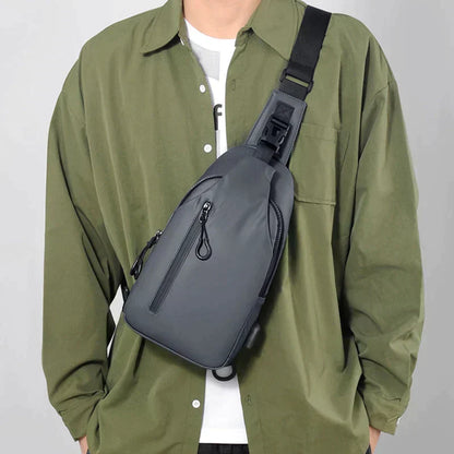 Vandtæt Tyverisikker Crossbody Sling Taske til Herrer og Damer