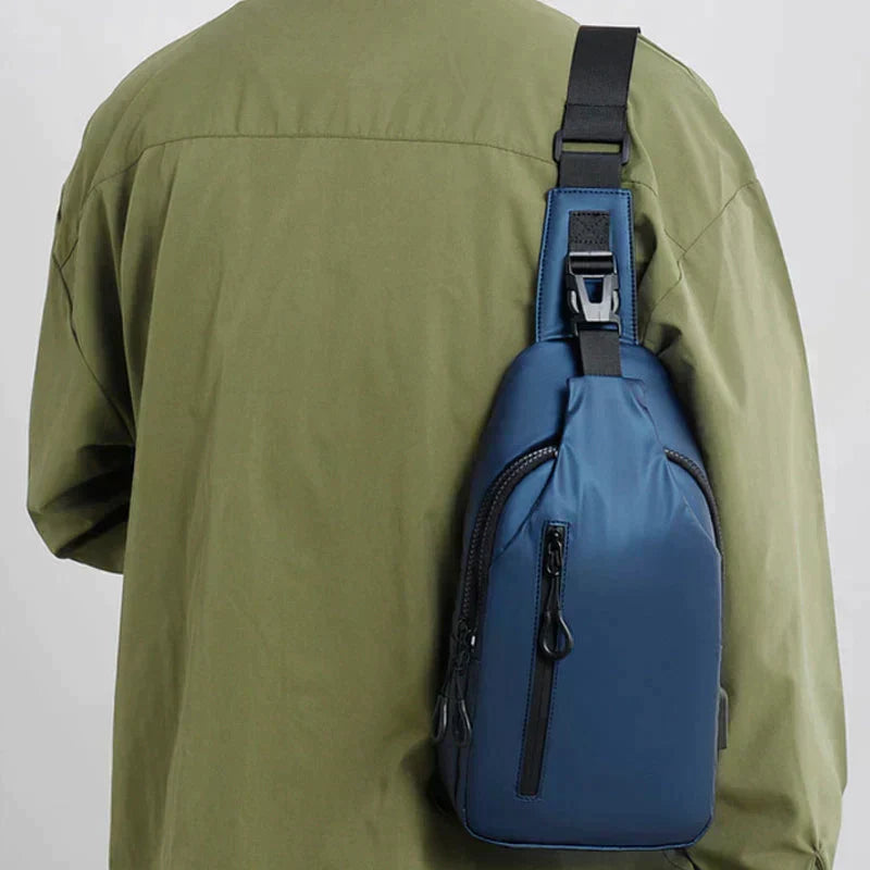 Vandtæt Tyverisikker Crossbody Sling Taske til Herrer og Damer