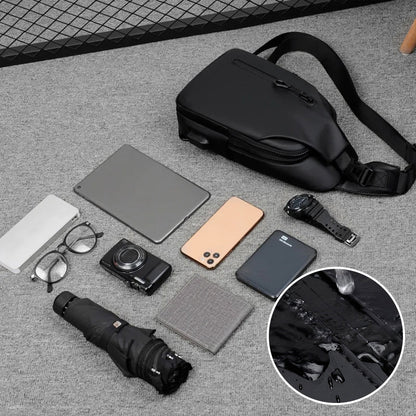 Vandtæt Tyverisikker Crossbody Sling Taske til Herrer og Damer