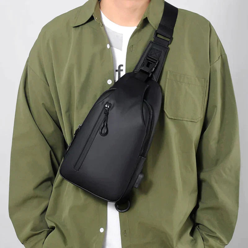 Vandtæt Tyverisikker Crossbody Sling Taske til Herrer og Damer
