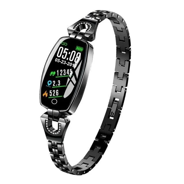 Vandtæt Fitness Tracker Smartarmbånd til Kvinder med Pulsmåling og Aktivitetsovervågning