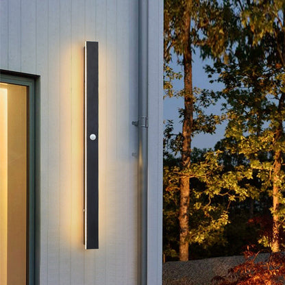Vandtæt LED Udendørs Væglampe – Moderne Minimalistisk Facadelampe