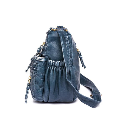 WeaveStyle Skuldertaske med Flettet Design Elegant Let og Rummelig Håndtaske