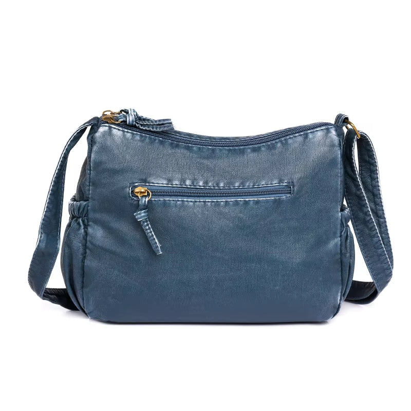 WeaveStyle Skuldertaske med Flettet Design Elegant Let og Rummelig Håndtaske