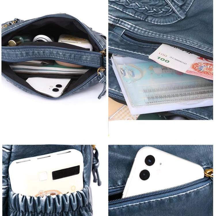WeaveStyle Skuldertaske med Flettet Design Elegant Let og Rummelig Håndtaske