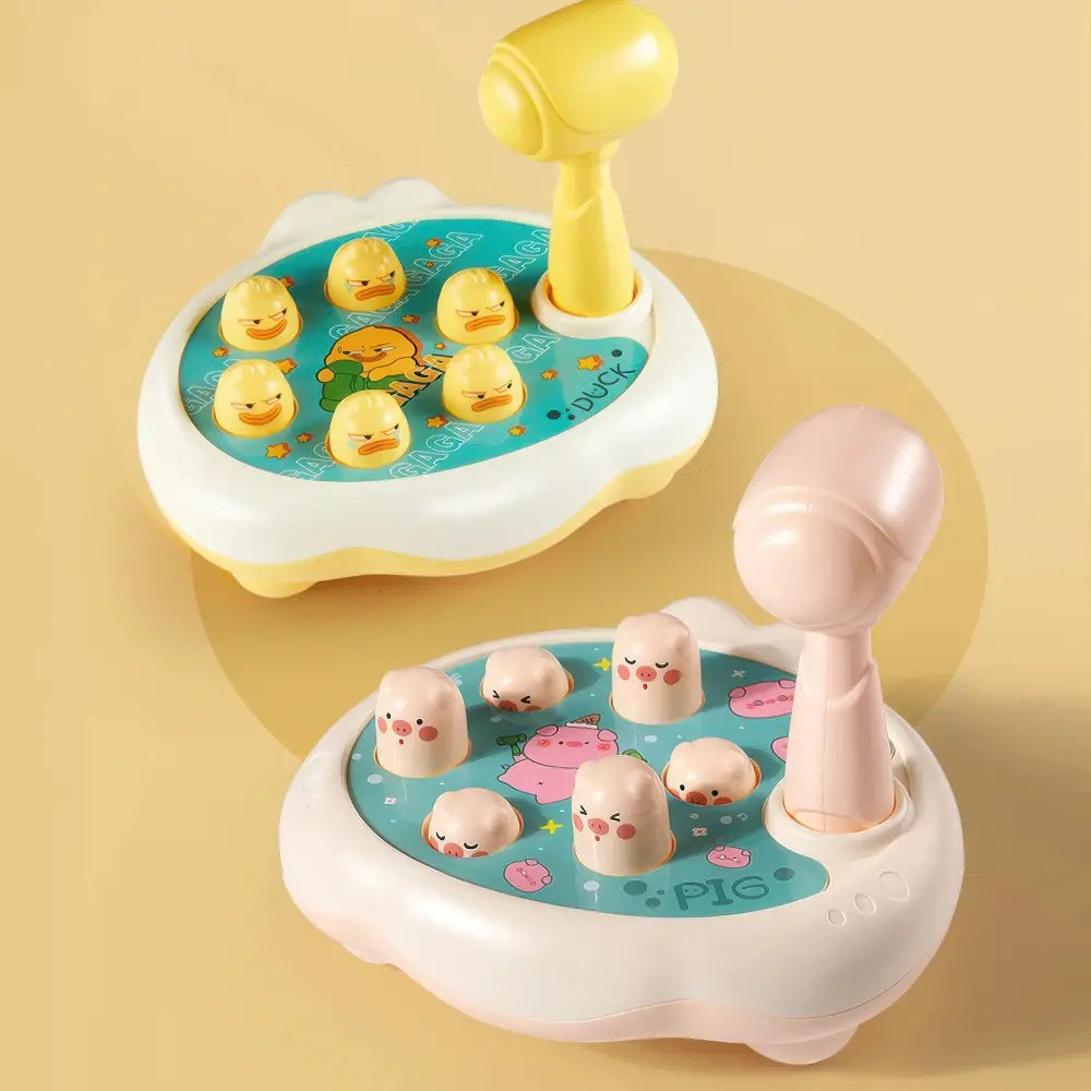 Whack-a-Mole Babylegetøj med Lys, Lyd og Sanseleg 0–3 År
