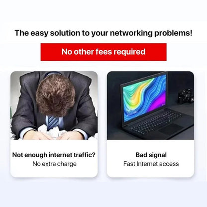 Wi-Fi Pro Bærbar Wi-Fi Booster til Hurtigt og Stabilt Internet