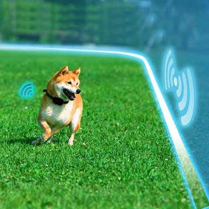 Trådløst Hundegærde med Fjernbetjening Bærbart Indhegningssystem 500 m