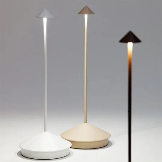 RadiantGlow Trådløs LED Bordlampe med Genopladeligt Batteri