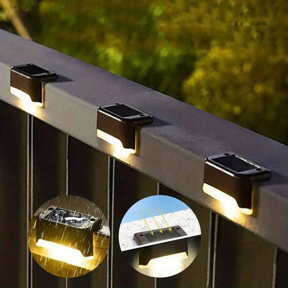 Trådløs Solcelledrevet LED Udendørslampe til Have og Terrasse