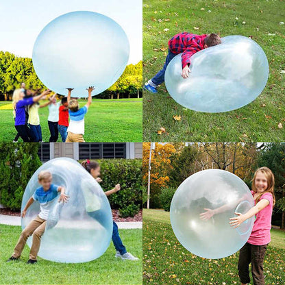 WobbleBubble Kæmpe Oppustelig Legebold til Børn med Holdbart Design