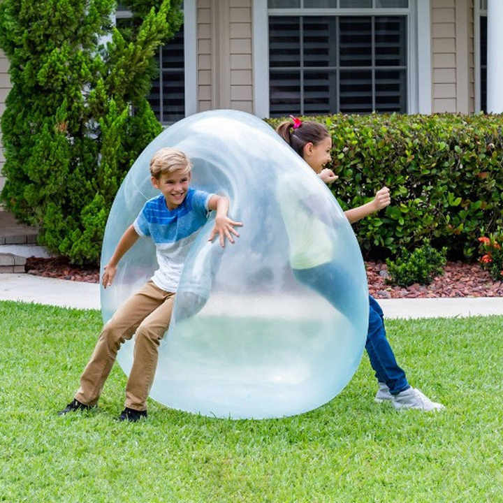 WobbleBubble Kæmpe Oppustelig Legebold til Børn med Holdbart Design