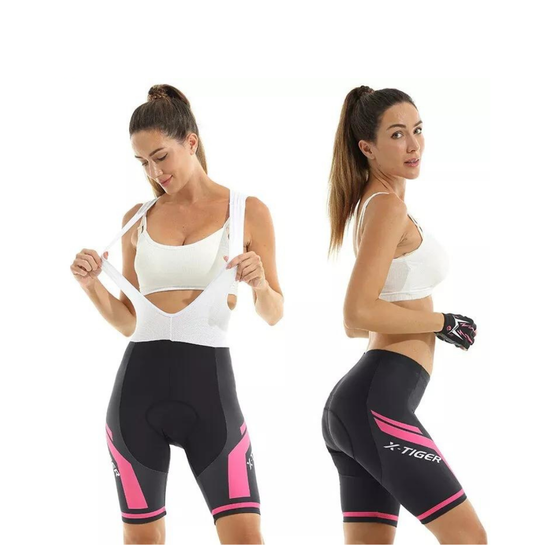 Dame Cykelshorts – 4D Gelpolstring & Høj Komfort