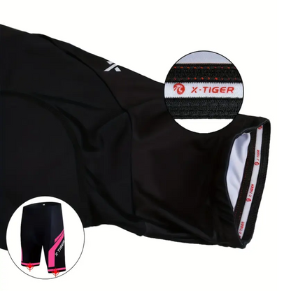 Dame Cykelshorts – 4D Gelpolstring & Høj Komfort