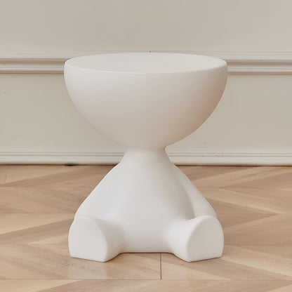 Ylix Rundt Sofabord Moderne Kompakt Sidebord