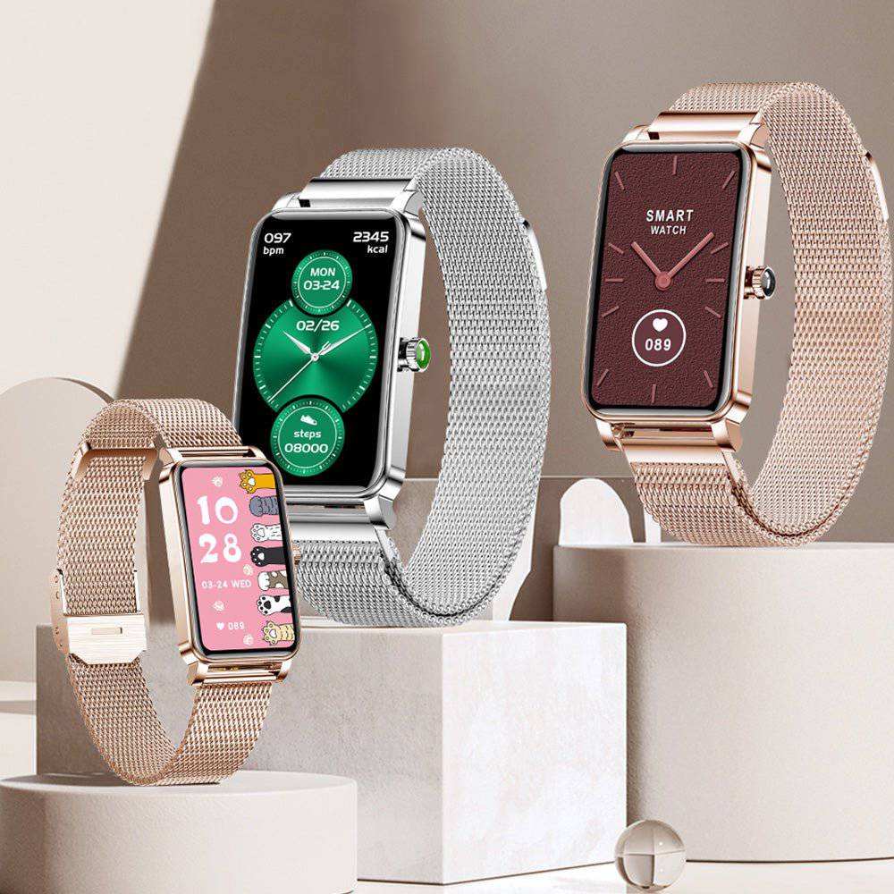 Zelina Smartwatch til Kvinder med Fitness- og Sundhedsovervågning
