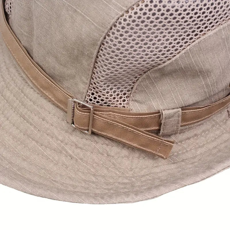 Outdoor Solhat – Let, Åndbar & UV-Beskyttende
