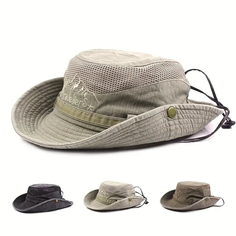 Outdoor Solhat – Let, Åndbar & UV-Beskyttende