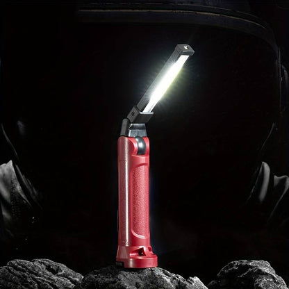 180° COB Arbejdslampe – USB-Genopladelig, Kompakt og Vandtæt
