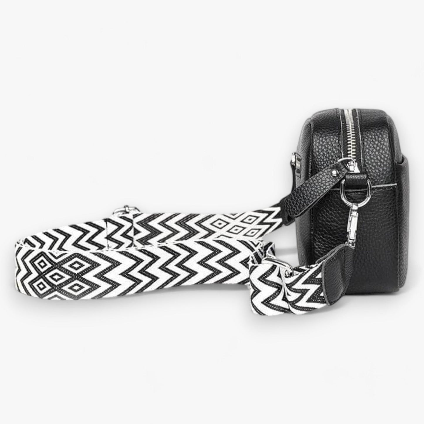 Elegant crossbody taske i læder til kvinder med kompakt design