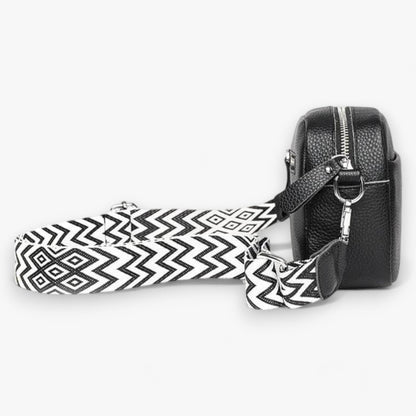 Elegant crossbody taske i læder til kvinder med kompakt design