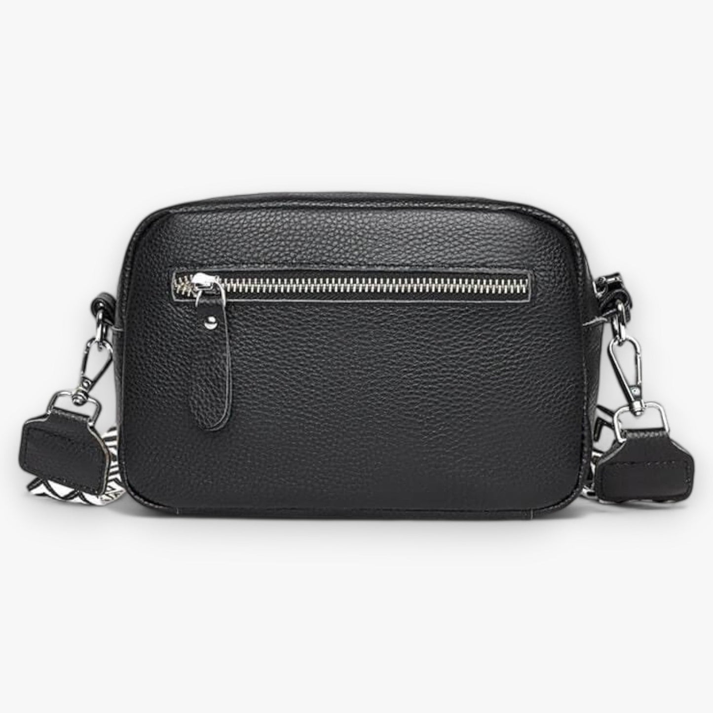 Elegant crossbody taske i læder til kvinder med kompakt design