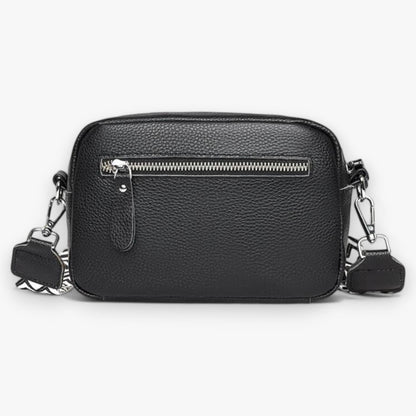 Elegant crossbody taske i læder til kvinder med kompakt design