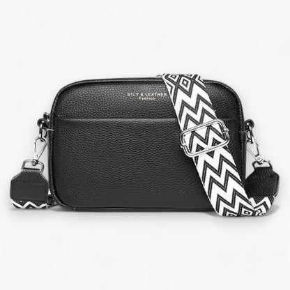 Elegant crossbody taske i læder til kvinder med kompakt design